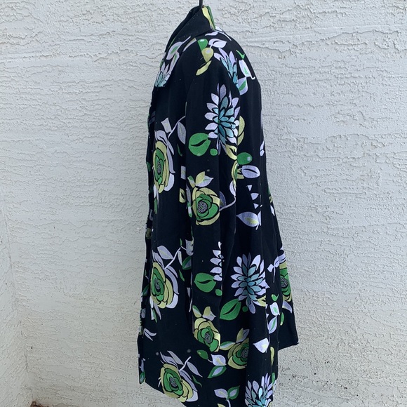 Nygard Collection Floral  Embroidered Jacket - Picture 5 of 10